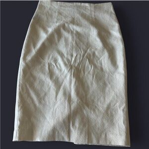 Worthington Cream Pencil Skirt
